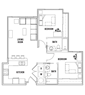 2 Bed - 2 Bath A