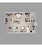 1 Bedroom 1 Bathroom