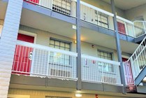 Experience vibrant urban living in this chic multi-level apartment complex.