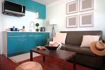 Experience modern elegance with this stylish apartment interior.