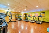 Stay active in this well-equipped fitness center, perfect for your workout routine.